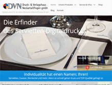 Tablet Screenshot of dvn-online.de